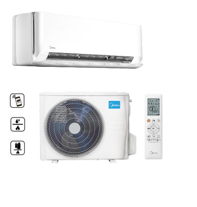 Midea Breezeless E MCB-09-SP split 2,6 kW CB1-09HRFN8-I / CB1-09HFNX-O